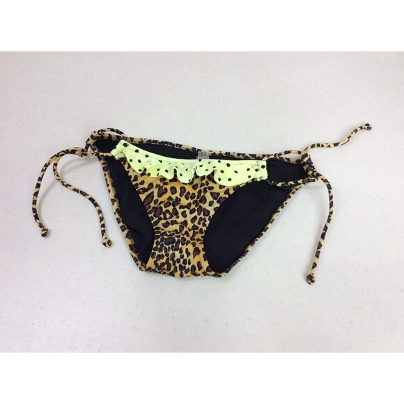 Victorias Secret Swimsuit Bottoms Animal Print Womens Small - Picture 3 of 4